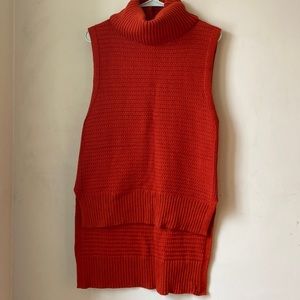 BANANA REPUBLIC cowl neck long sweater high low Medium